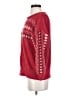 Knox Rose 100% Polyester Hearts Red Pullover Sweater Size S - photo 5
