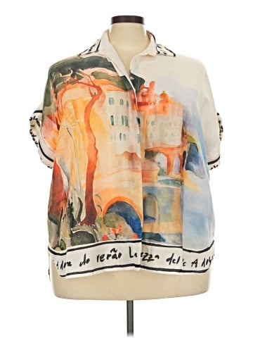 Unbranded Short Sleeve Blouse (view 1)