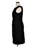 Connected Apparel 100% Polyester Solid Black Cocktail Dress Size 14 - photo 5
