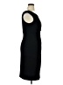 Connected Apparel 100% Polyester Solid Black Cocktail Dress Size 14 - photo 4
