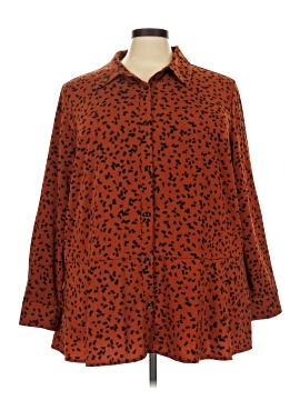Susan Graver 3/4 Sleeve Blouse