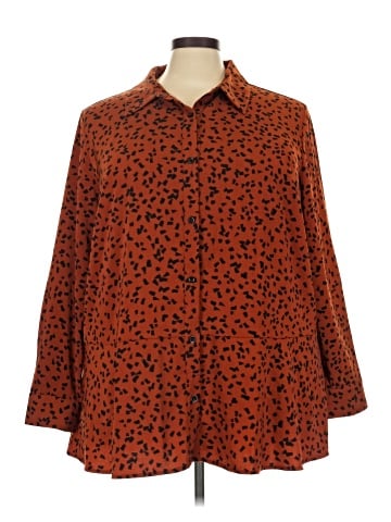 Susan Graver 3/4 Sleeve Blouse (view 1)