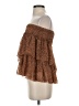 In the Beginning 100% Polyester Brown Sleeveless Top Size S - photo 5