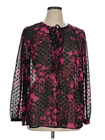 Torrid Long Sleeve Blouse (view 1)