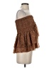 In the Beginning 100% Polyester Brown Sleeveless Top Size S - photo 4