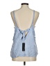 Lulus 100% Rayon Blue Sleeveless Blouse Size M - photo 2