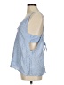 Lulus 100% Rayon Blue Sleeveless Blouse Size M - photo 5
