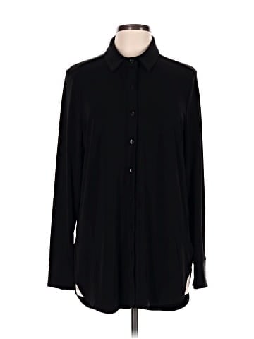 Joan Vass New York Long Sleeve Blouse (view 1)