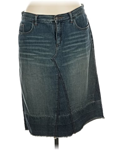 Express Jeans Denim Skirt (view 1)