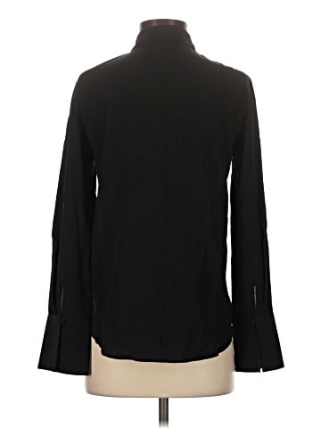 Club Monaco Long Sleeve Silk Top (view 2)