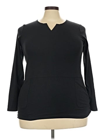 Lands' End 3/4 Sleeve T-Shirt (view 1)