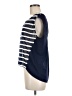 Jealous Tomato Stripes White Blue Sleeveless Blouse Size M - photo 5