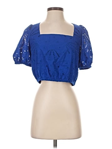 Ann Taylor LOFT Short Sleeve Blouse (view 1)