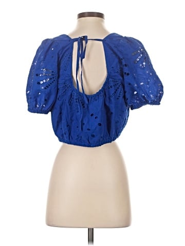 Ann Taylor LOFT Short Sleeve Blouse (view 2)