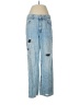 Forever 21 Hearts Blue Jeans Size 29 waist - photo 1
