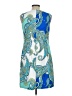 Alyx Paisley Blue Cocktail Dress Size 10 - photo 2