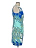 Alyx Paisley Blue Cocktail Dress Size 10 - photo 4