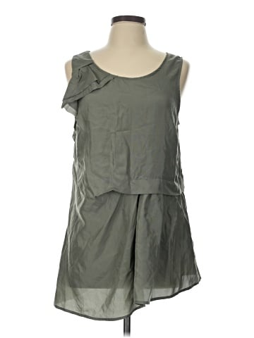 Edme & Esyllte Sleeveless Silk Top (view 1)