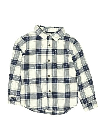 Cat & Jack Long Sleeve Button-Down Shirt (view 1)