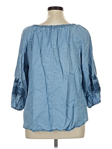 New Directions 3/4 Sleeve Blouse (view 2)