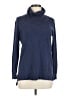 Tribal Solid Blue Turtleneck Sweater Size M - photo 1