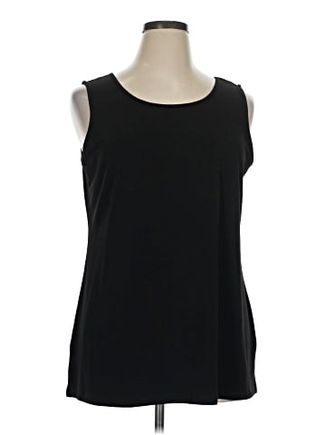 Christopher & Banks Sleeveless T-Shirt (view 1)