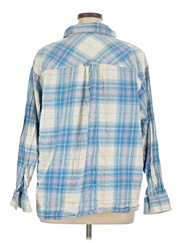 Arizona Jean Company 3/4 Sleeve Button-Down Shirt (view 2)