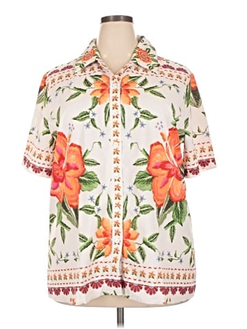Unbranded Short Sleeve Blouse (view 1)