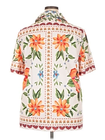 Unbranded Short Sleeve Blouse (view 2)