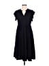 Assorted Brands Solid Black Casual Dress Size M - photo 1