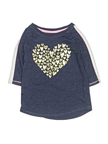Cat & Jack 3/4 Sleeve T-Shirt (view 1)