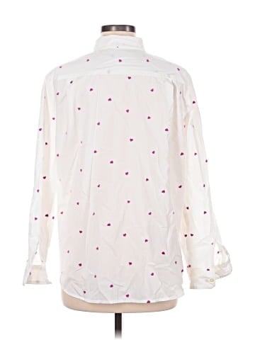Ann Taylor LOFT Long Sleeve Button-Down Shirt (view 2)