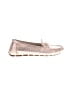 Sperry Top Sider 100% Leather Metallic Silver Flats Size 5 - photo 1