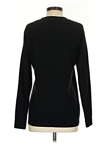 Aqua Cashmere Pullover Sweater (view 2)