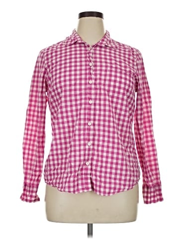 J.Crew Factory Store Long Sleeve Button-Down Shirt (view 1)