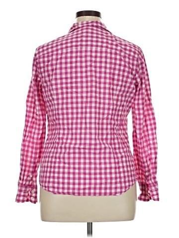 J.Crew Factory Store Long Sleeve Button-Down Shirt (view 2)