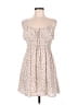 Love Tree Polka Dots Tan Casual Dress Size M - photo 1