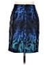 MICHAEL Michael Kors 100% Polyester Graphic Blue Formal Skirt Size 2 - photo 2
