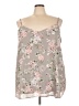 Torrid 100% Polyester Floral Gray Sleeveless Blouse Size 4X Plus (4) - photo 1