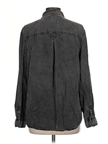 American Eagle Outfitters Long Sleeve Button-Down Shirt (view 2)