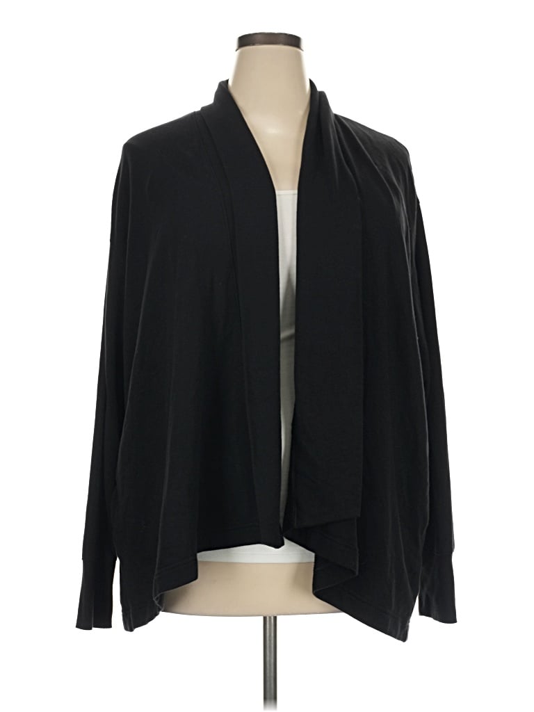 Pre-owned Active By Old Navy Cardigan Sweater In Black