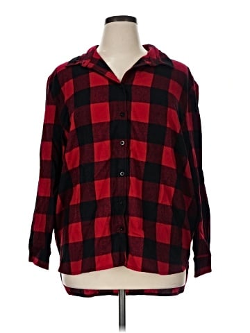 Burnside Long Sleeve Button-Down Shirt (view 1)