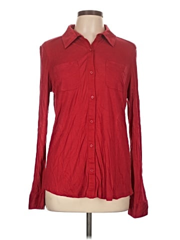 Caslon Long Sleeve Blouse (view 1)