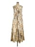 1.State 100% Polyester Animal Print Gold Casual Dress Size XL - photo 1