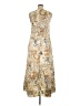 1.State 100% Polyester Animal Print Gold Casual Dress Size XL - photo 2