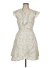Gilli 100% Polyester Ivory Cocktail Dress Size L - photo 1