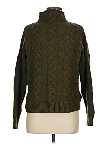 Madewell Grenville Cableknit Mockneck Sweater (view 1)