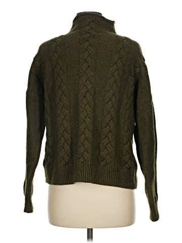 Madewell Grenville Cableknit Mockneck Sweater (view 2)