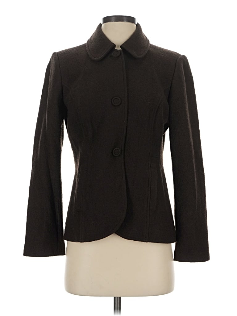Pre-owned Pendleton Wool Blazer Jacket In Black