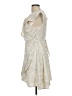 Gilli 100% Polyester Ivory Cocktail Dress Size L - photo 5